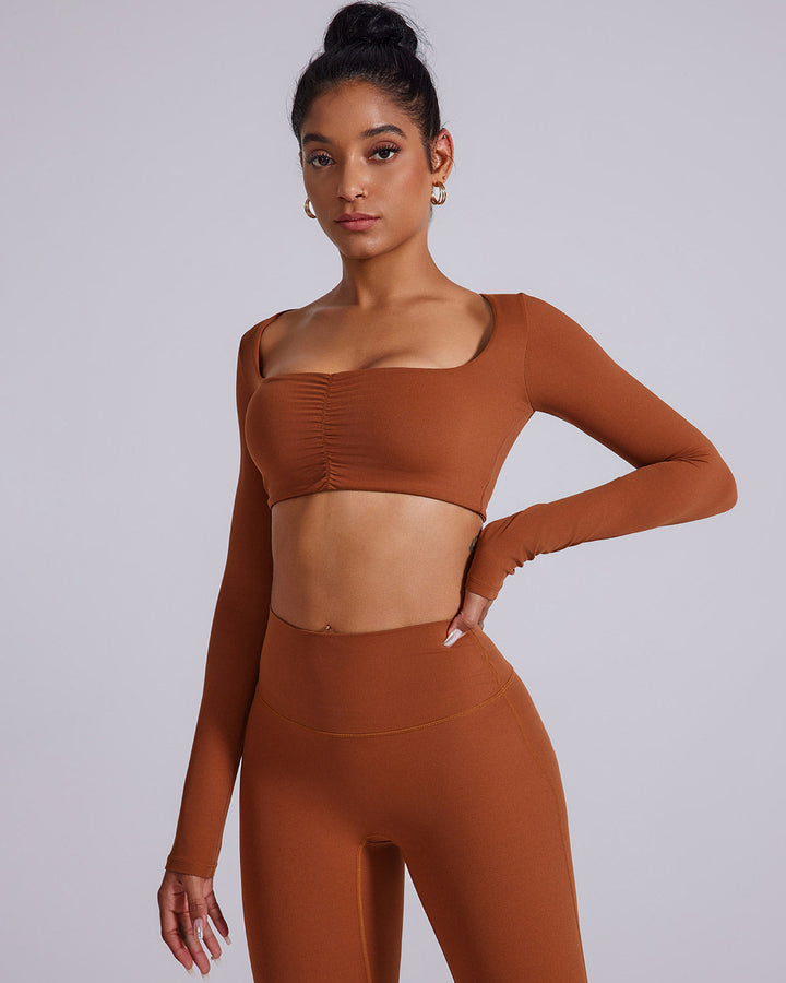 Vespera Long Sleeve - Chestnut