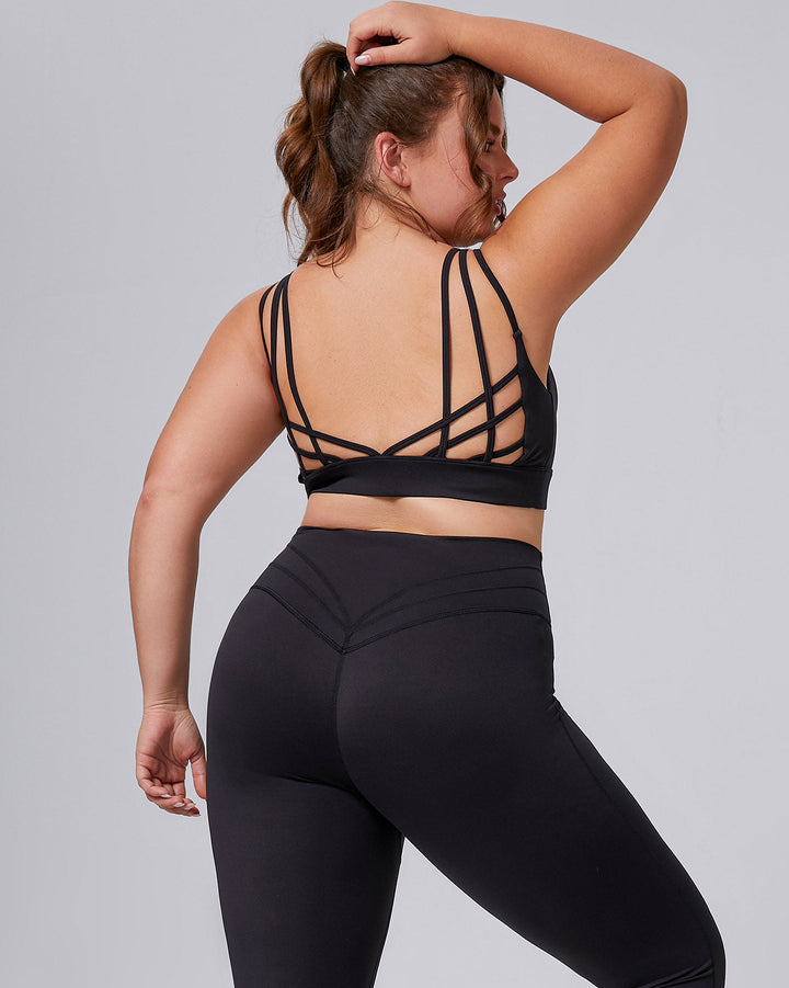 Viviana Plus Sports Bra - Black