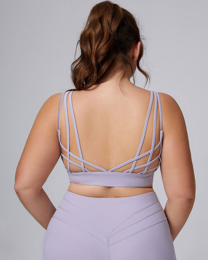 Viviana Plus Sports Bra - Purple