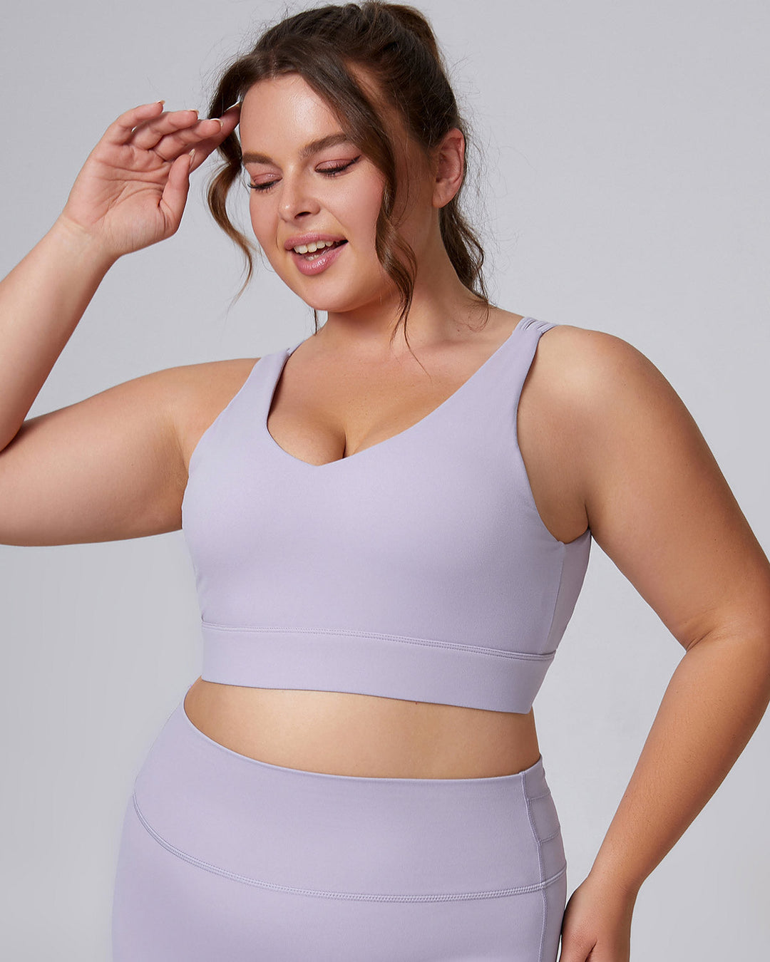 Viviana Plus Sports Bra - Purple