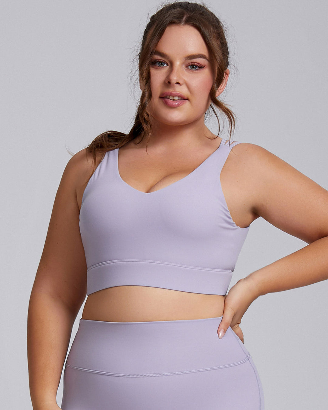 Viviana Plus Sports Bra - Purple