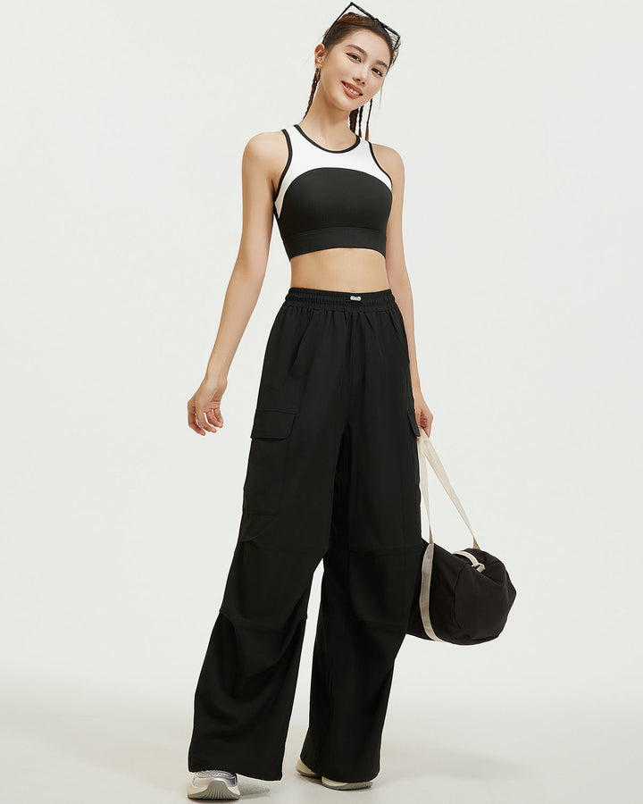 Wisteria Sports Bra - Black