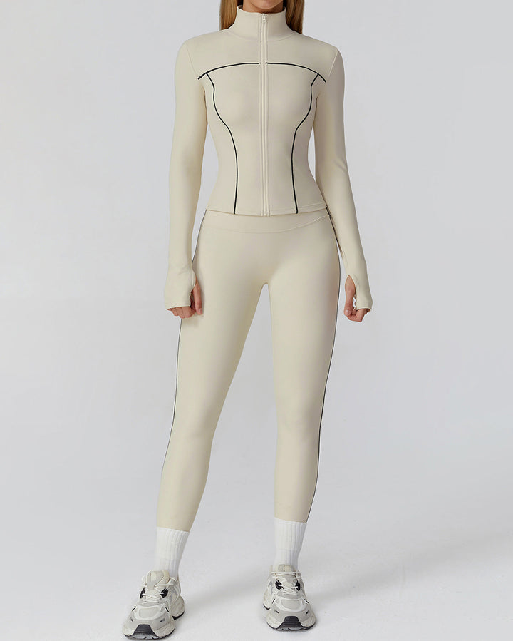 Wren Active Jacket - Beige