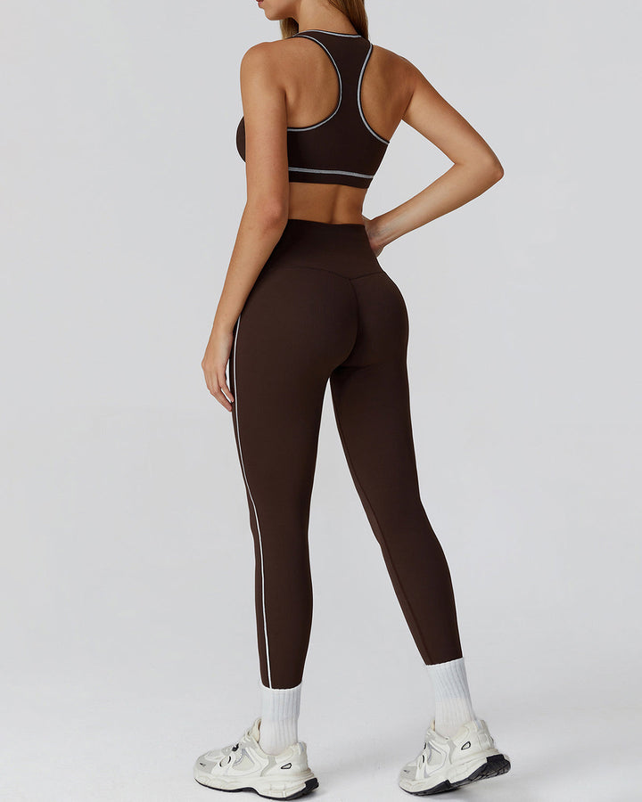 Wren Sports Bra - Brown