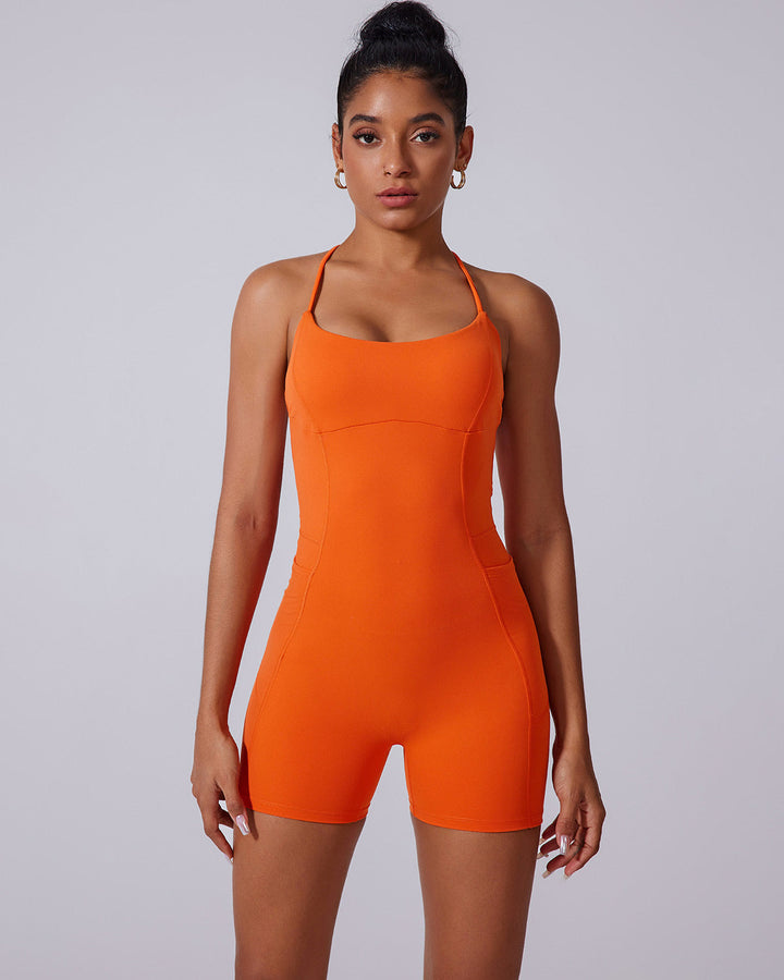 Xandra Jumpsuit - Orange