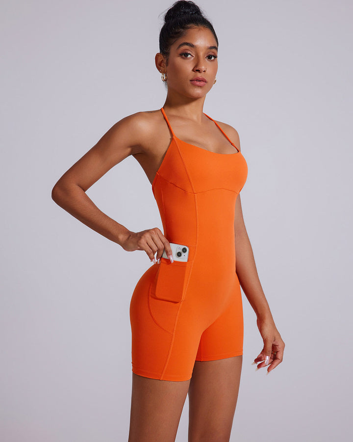 Xandra Jumpsuit - Orange