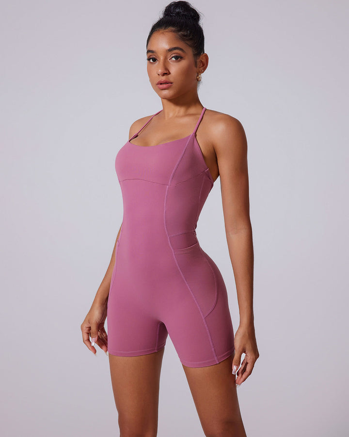 Xandra Jumpsuit - Pink
