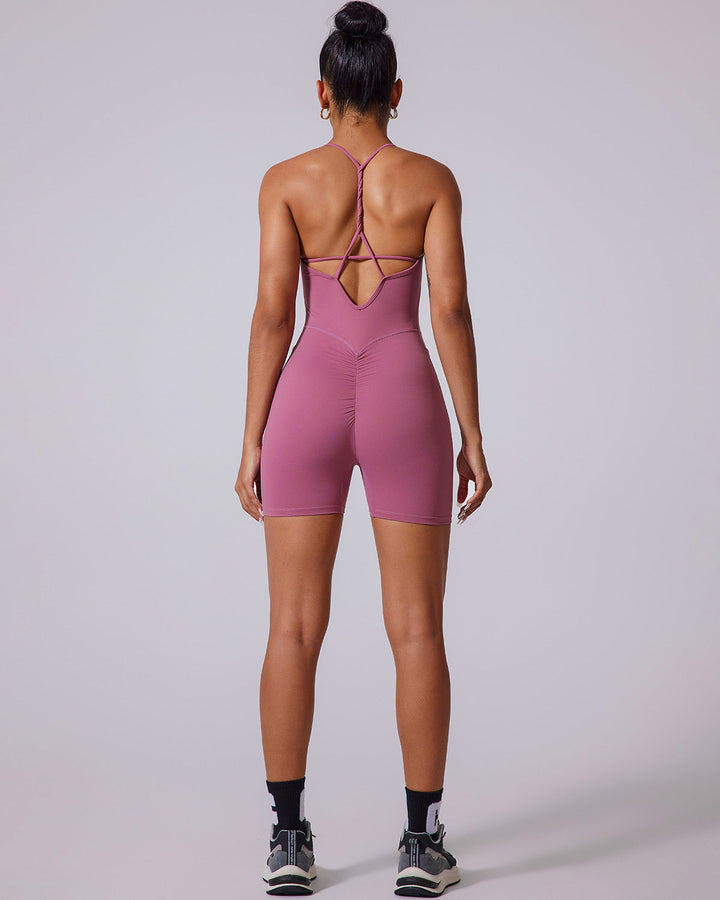 Xandra Jumpsuit - Pink