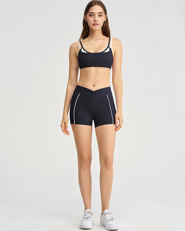 Xanthe Seamless Shorts - Black