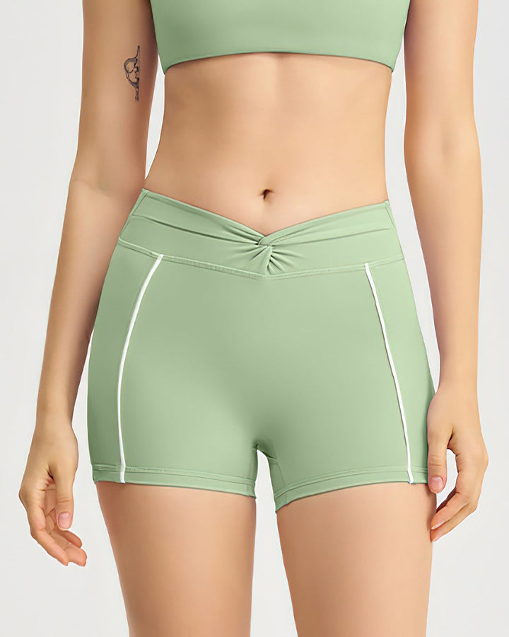 Xanthe Seamless Shorts - Green