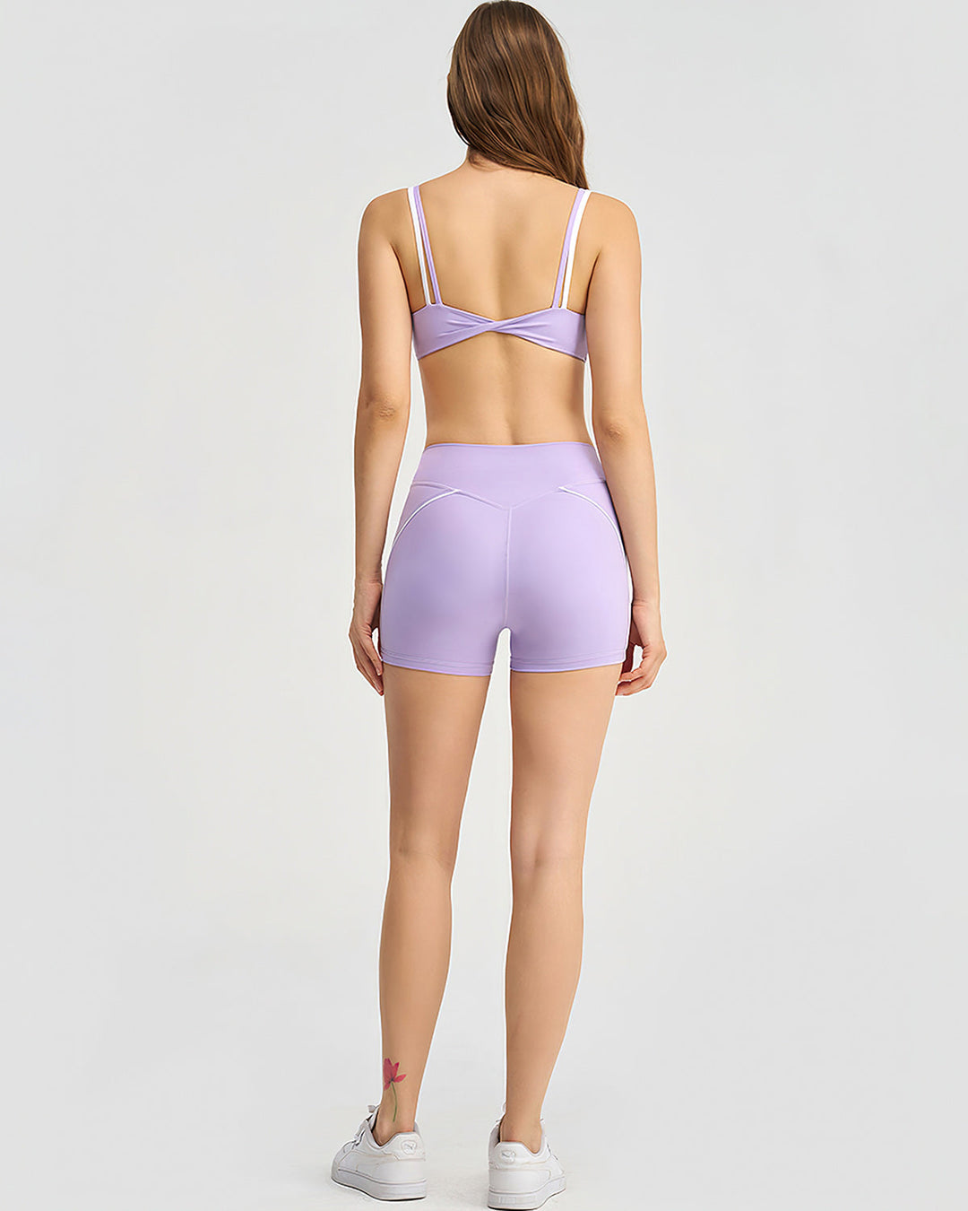 Xanthe Sports Bra - Purple