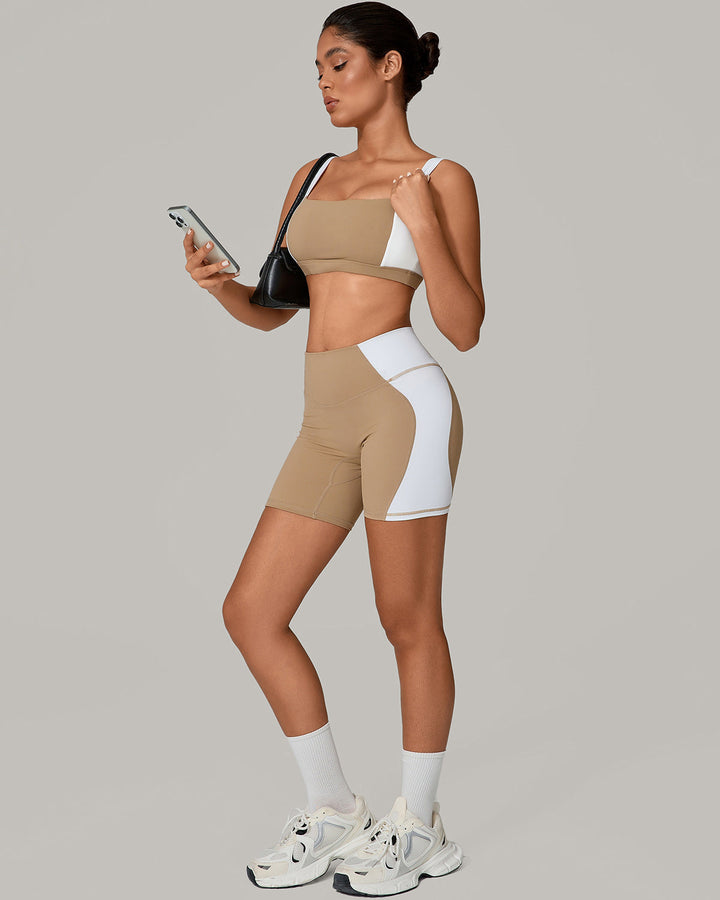 Xanthia Seamless Shorts - Khaki
