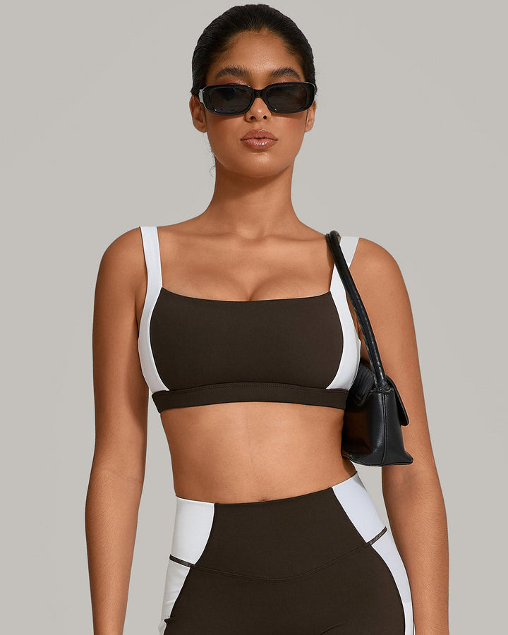 Xanthia Sports Bra - Brown