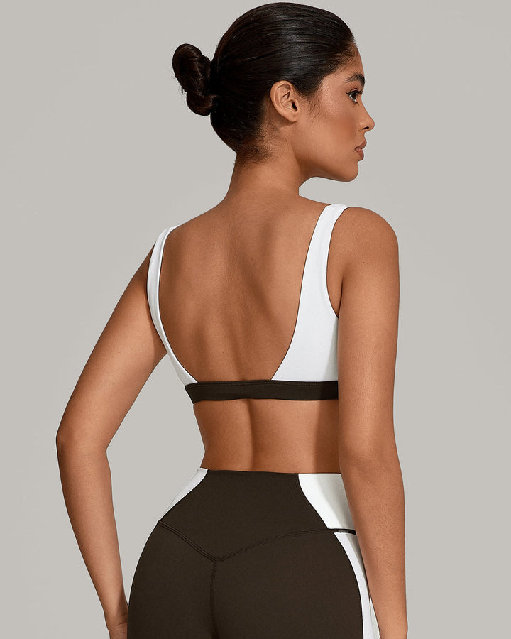 Xanthia Sports Bra - Brown