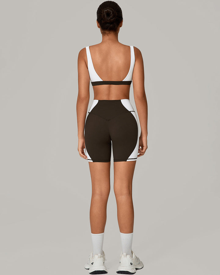 Xanthia Sports Bra - Brown