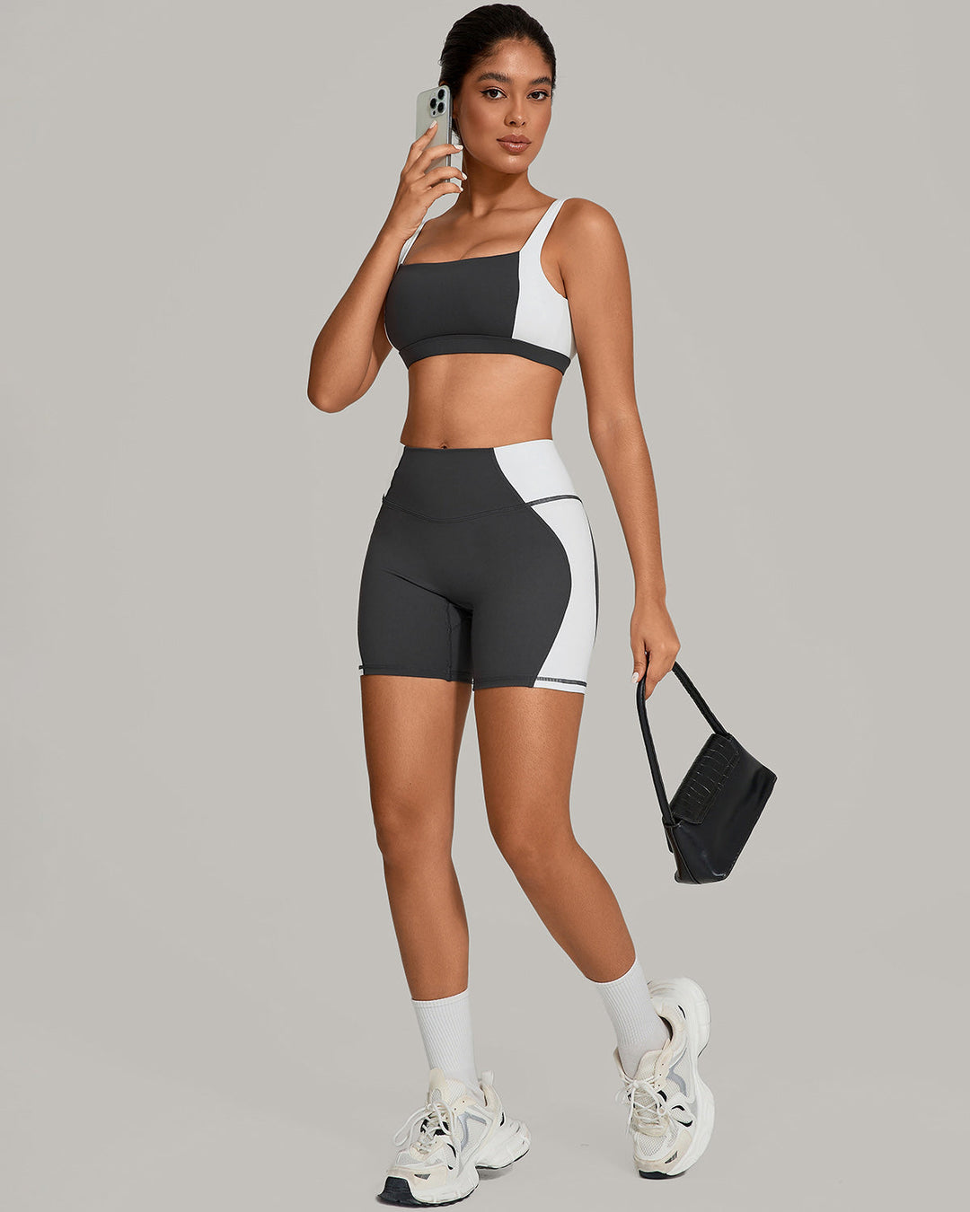 Xanthia Sports Bra - Grey