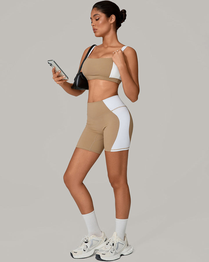 Xanthia Sports Bra - Khaki