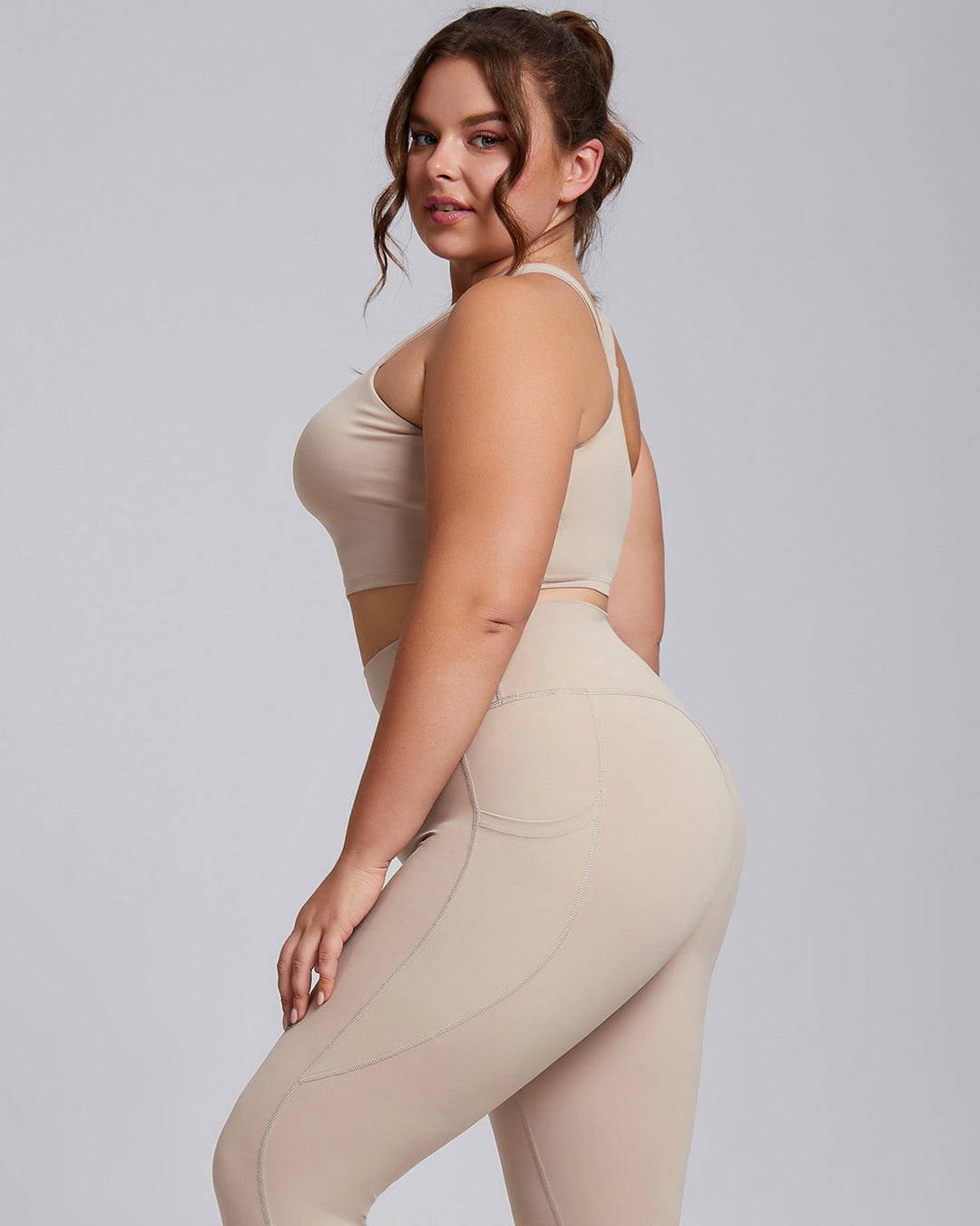 Xiomara Sports Bra - Beige