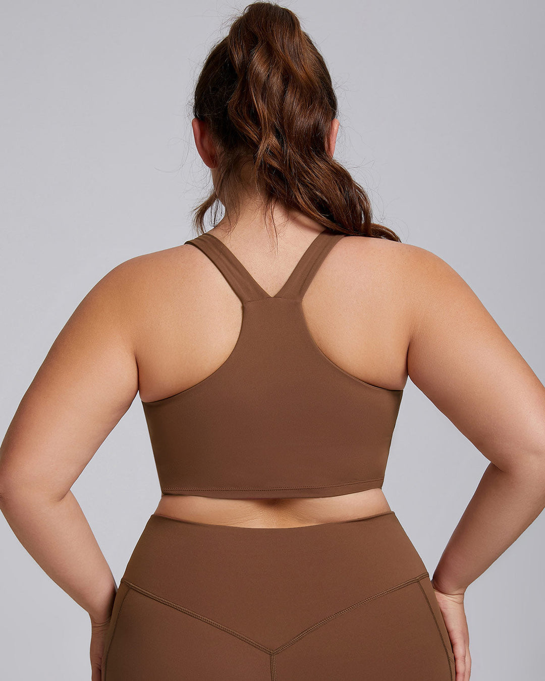 Xiomara Sports Bra - Brown