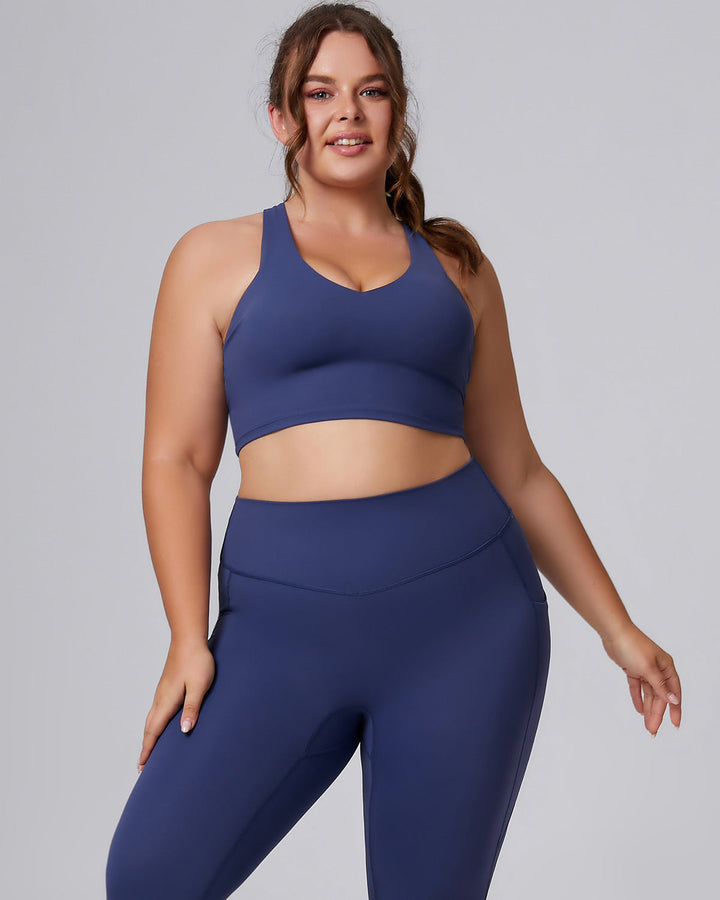 Xiomara Sports Bra - Navy