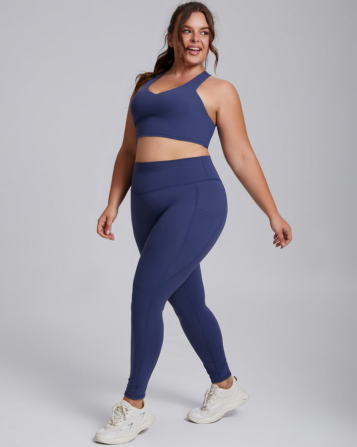 Xiomara Sports Bra - Navy