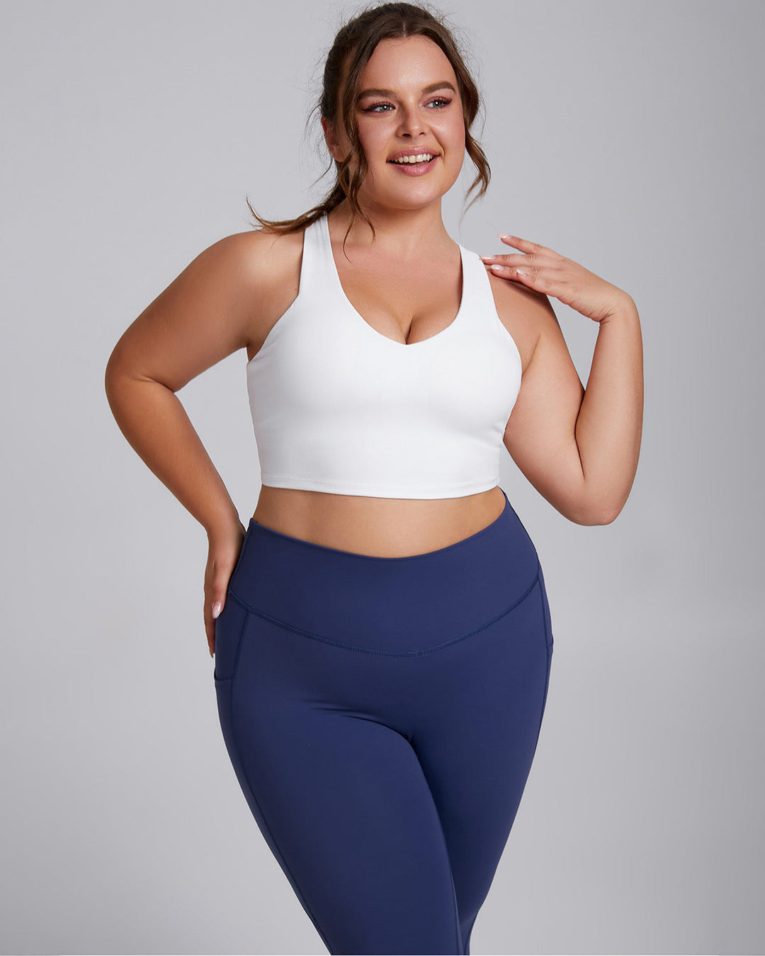 Xiomara Sports Bra - White