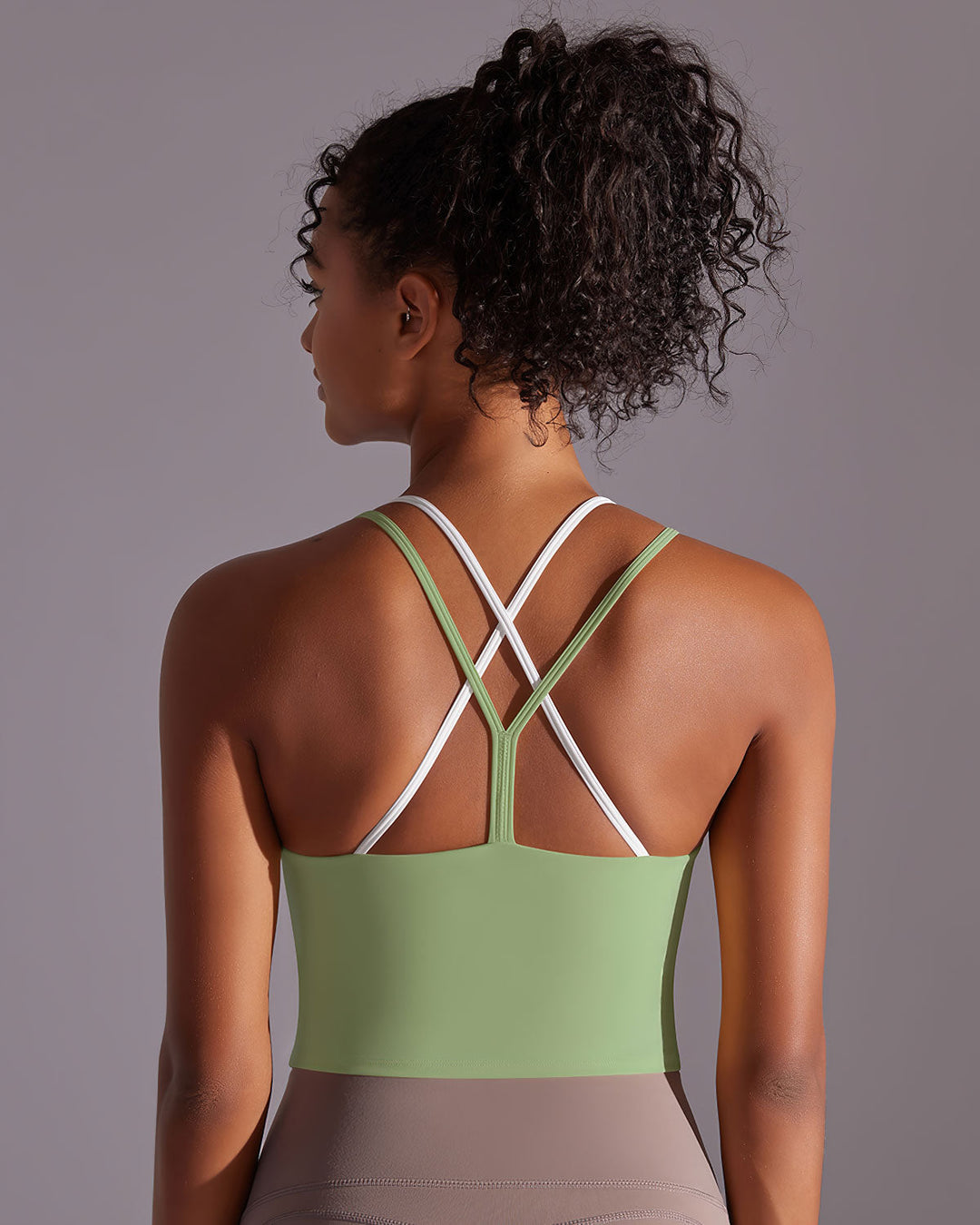 Yseult Crop Top - Green
