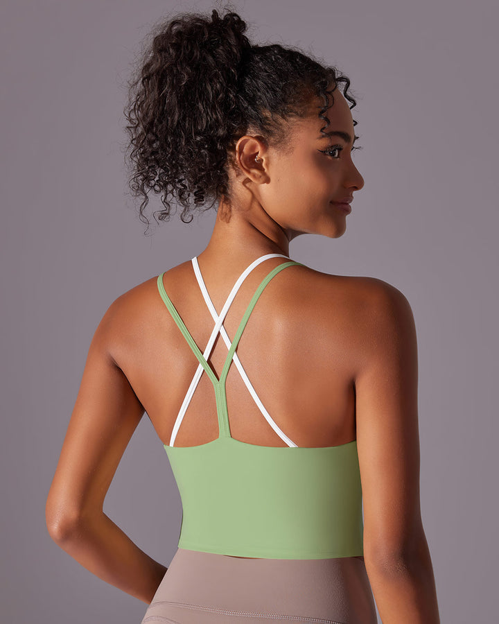 Yseult Crop Top - Green