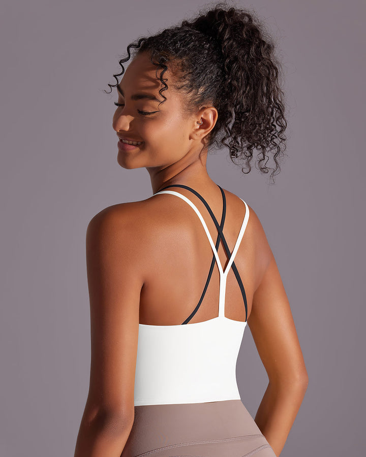Yseult Crop Top - White