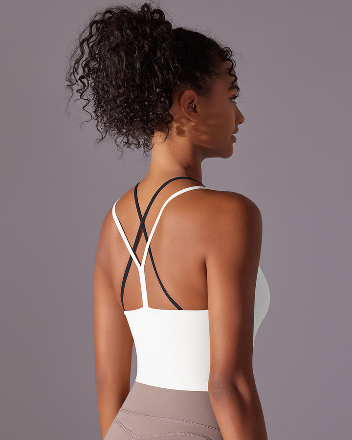 Yseult Crop Top - White