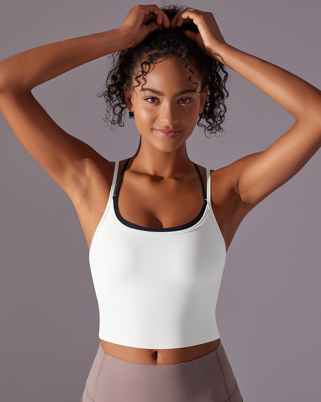 Yseult Crop Top - White