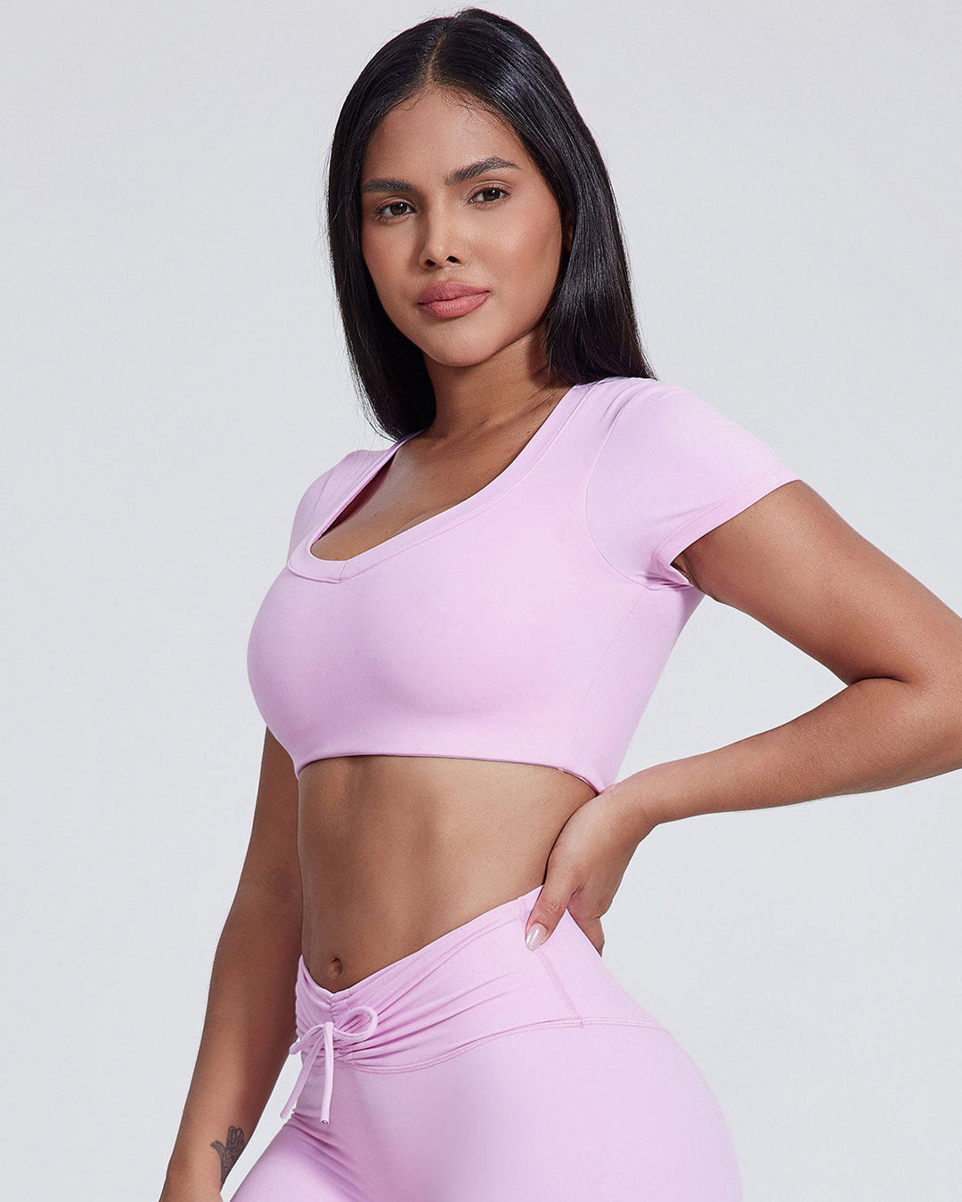 Yvaine Crop Top -  Lilac