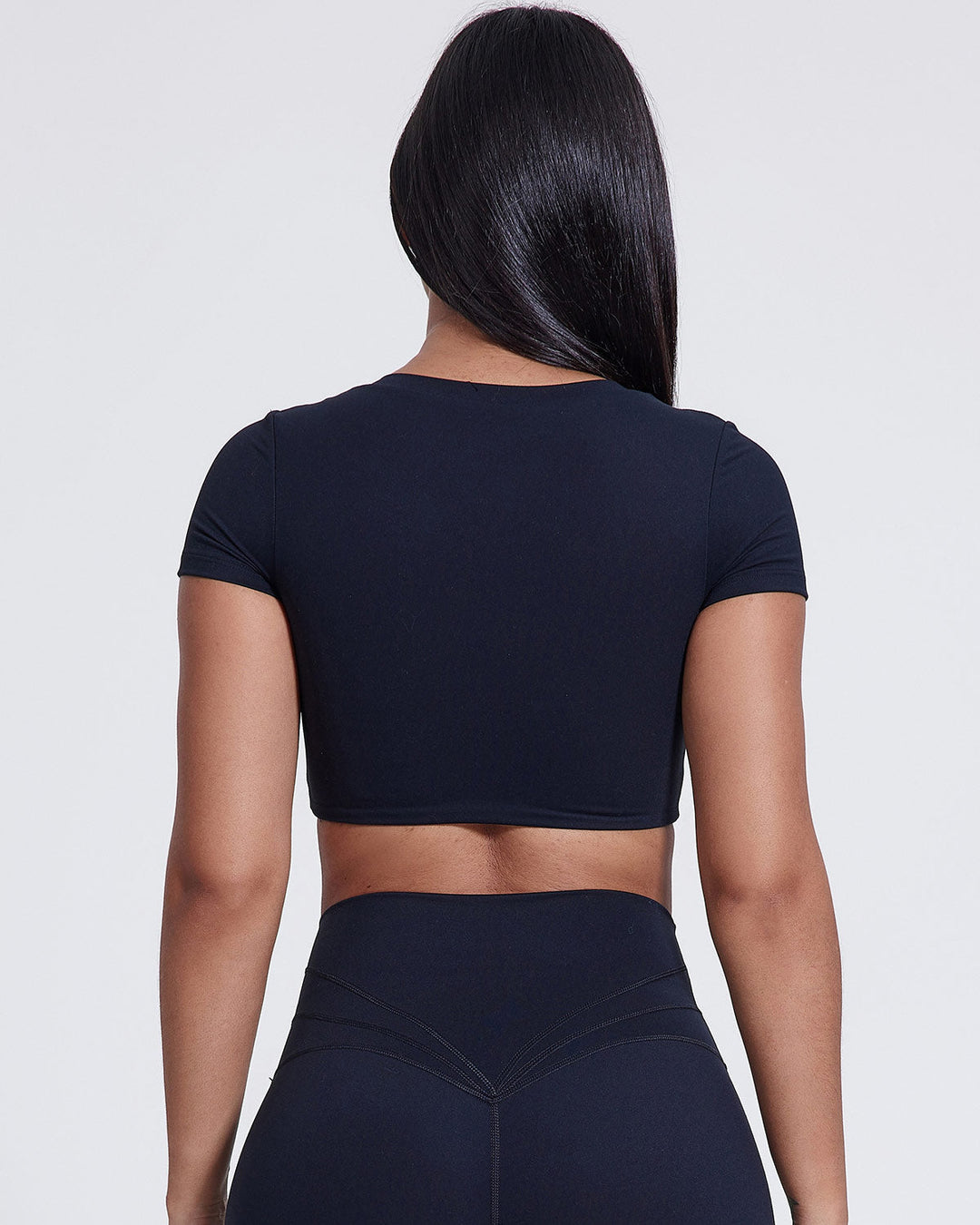 Yvaine Crop Top - Navy