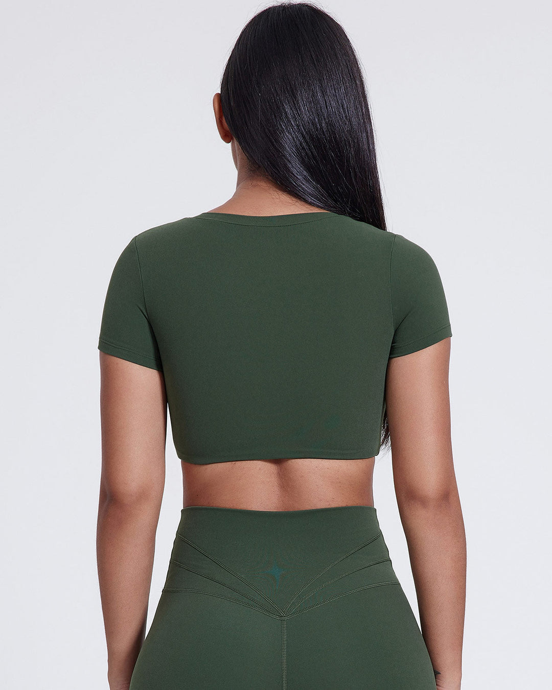 Yvaine Crop Top - Pinewood