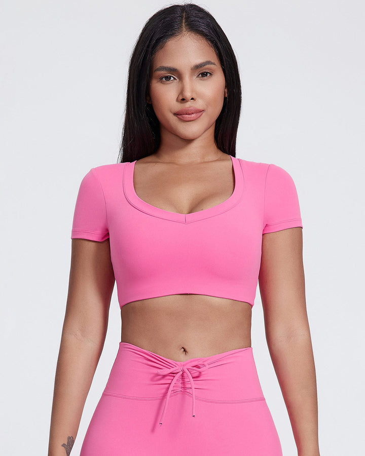 Yvaine Crop Top - Pink