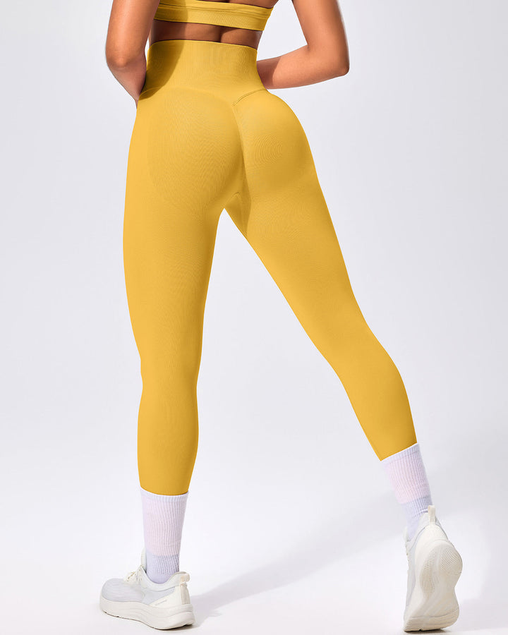 Zenobia Seamless Leggings - Marigold