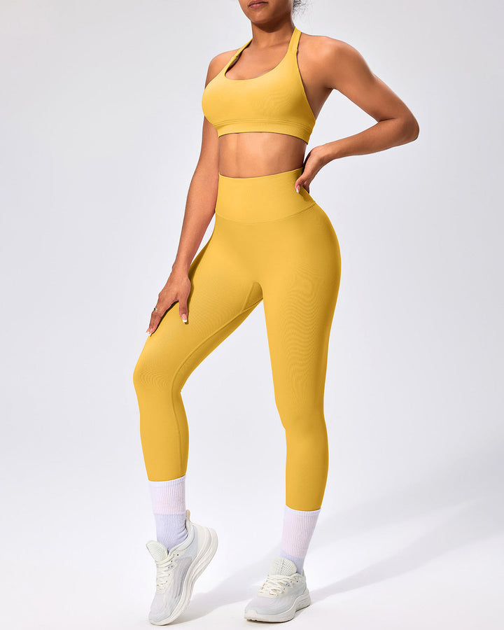 Zenobia Seamless Leggings - Marigold