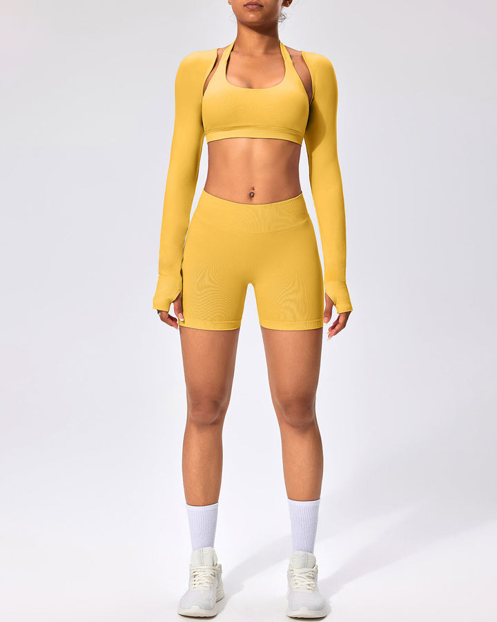 Zenobia Seamless Shorts - Marigold