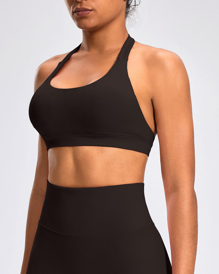 Zenobia Sports Bra - Brown