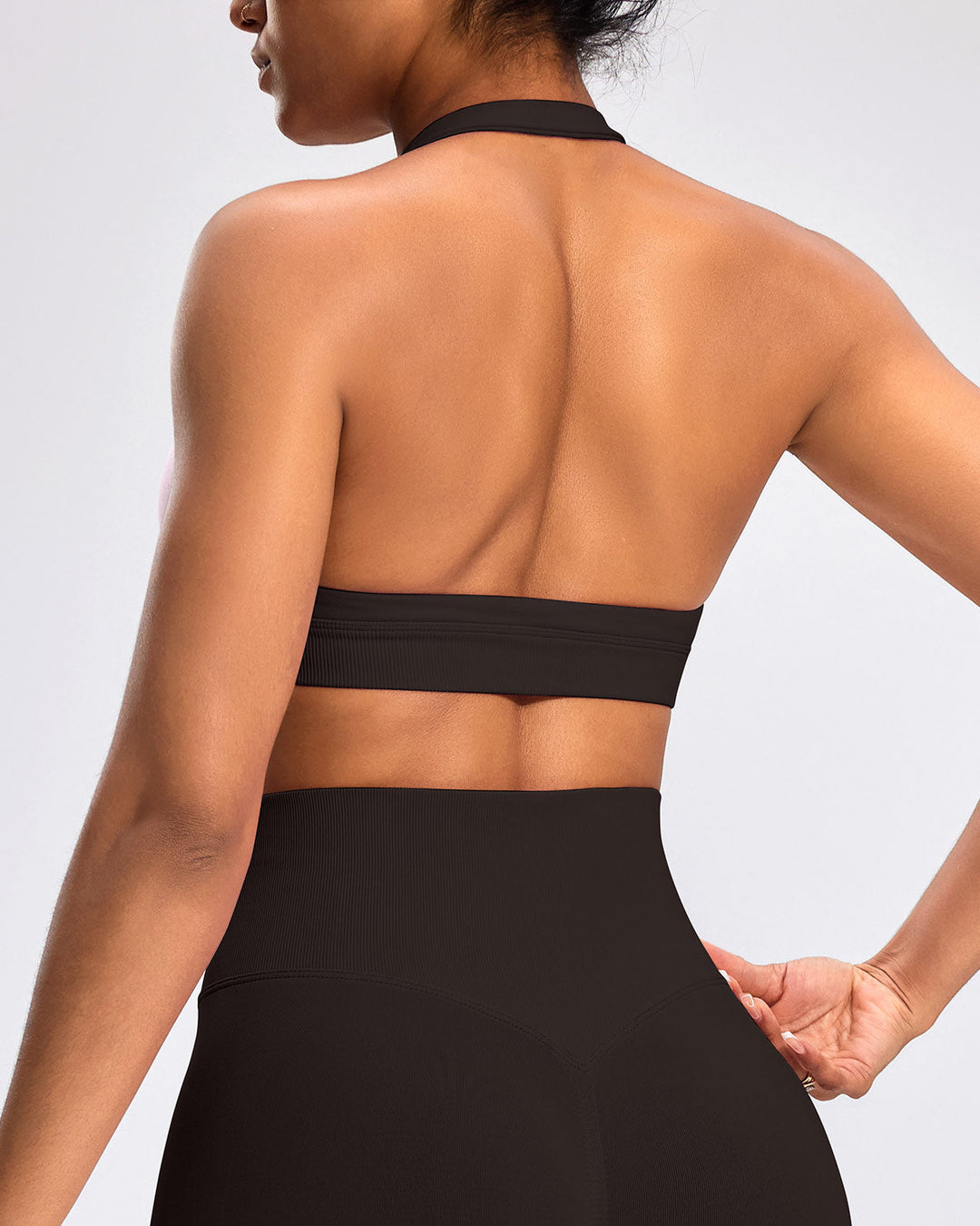 Zenobia Sports Bra - Brown