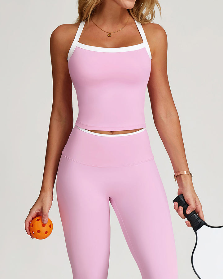 Zephyrine Crop Top - Pink
