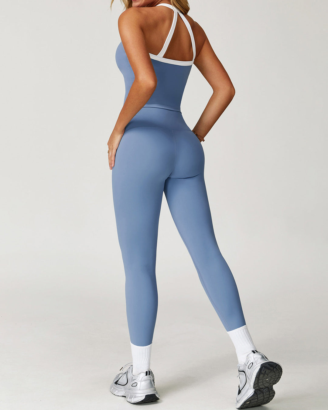 Zephyrine Seamless Leggings - Sky
