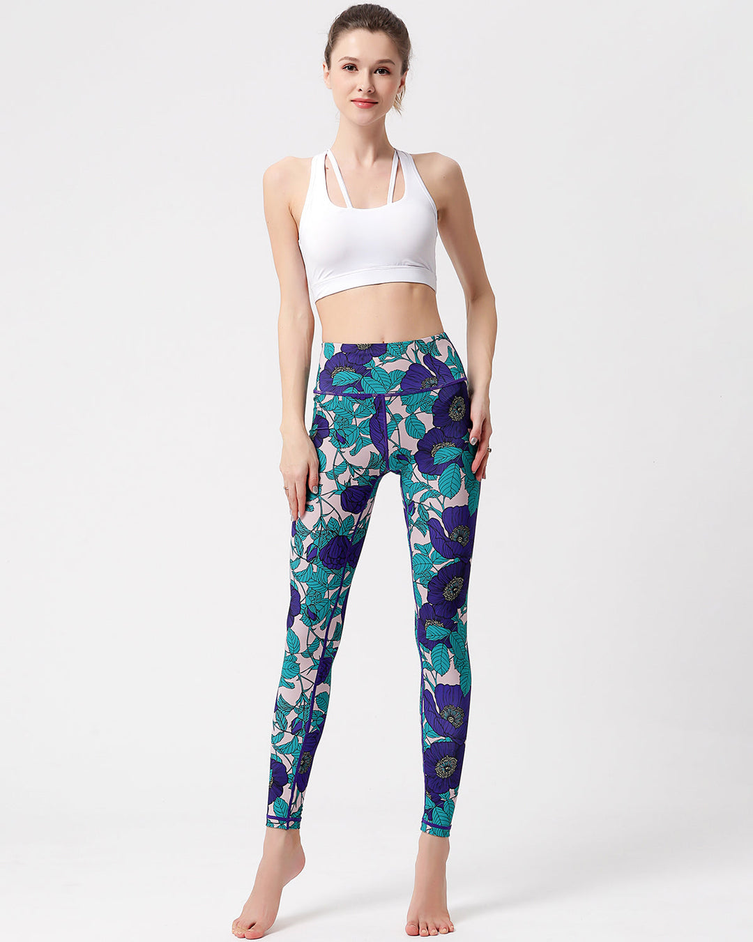 Cranesbill Workout Leggings