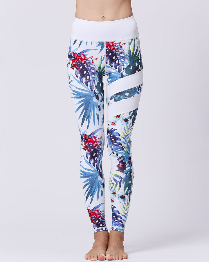 Dolce Flora Leggings - Cranberry Crush