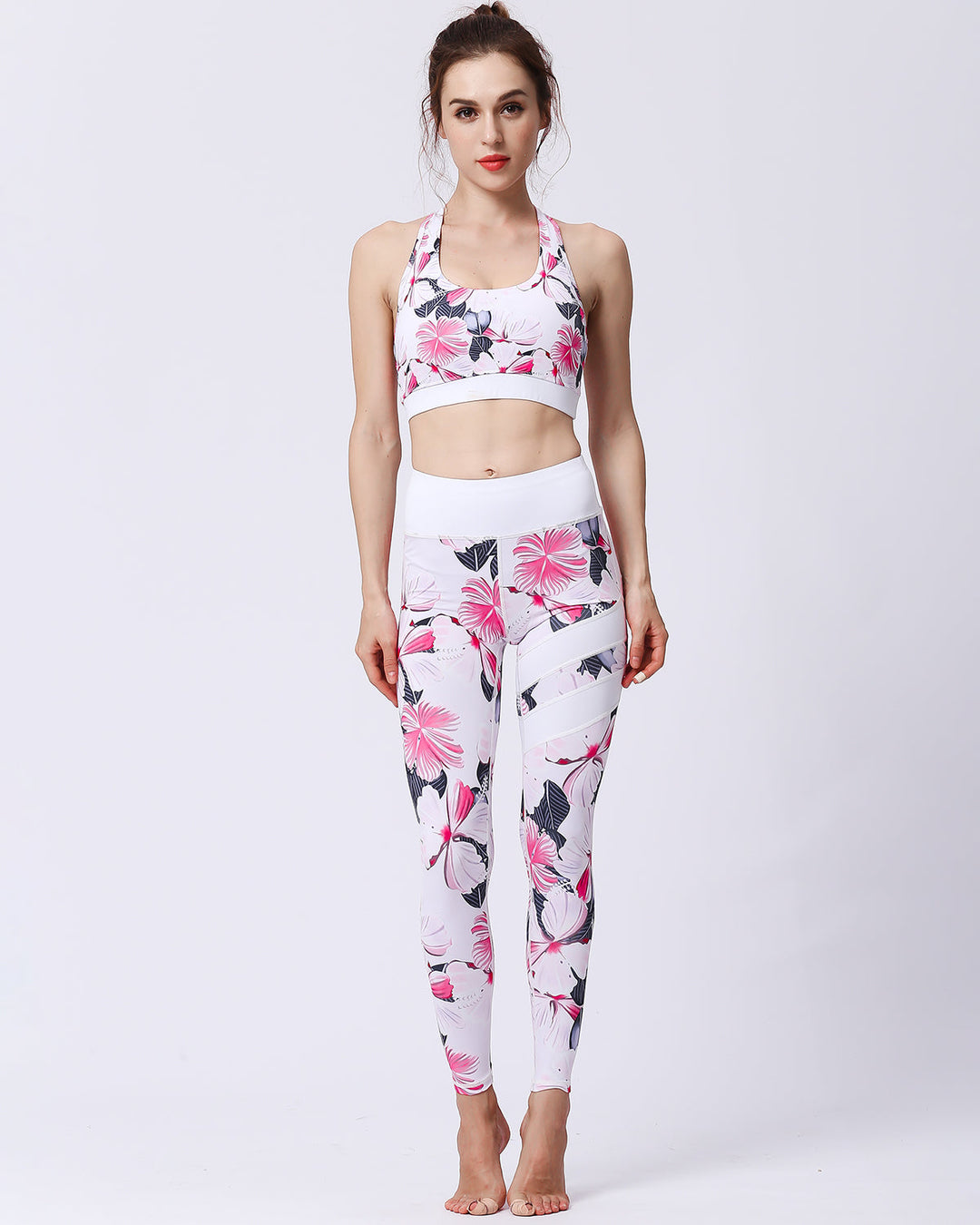 Dolce Flora Leggings - Hibiscus