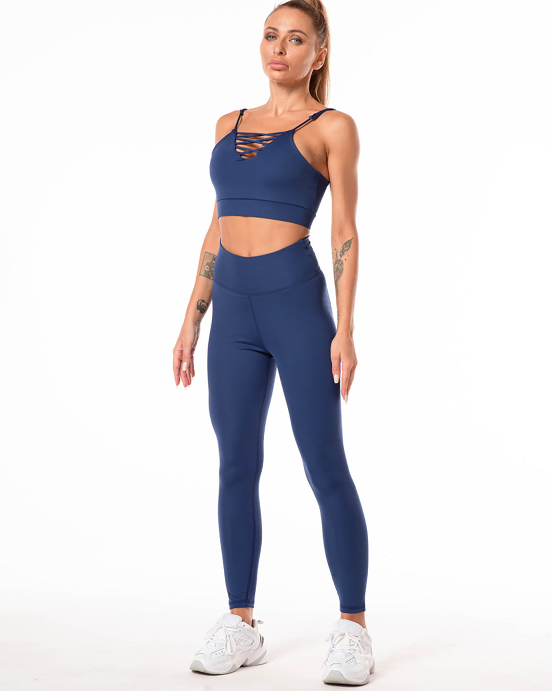 Gizus Sports Bra - Blue