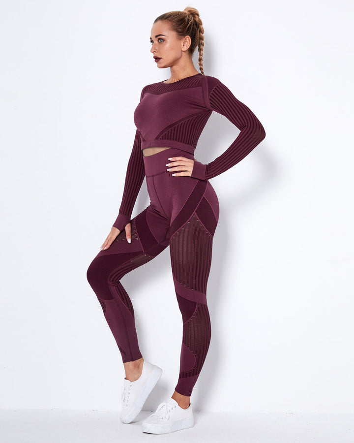 Lorica Long Sleeve - Burgundy