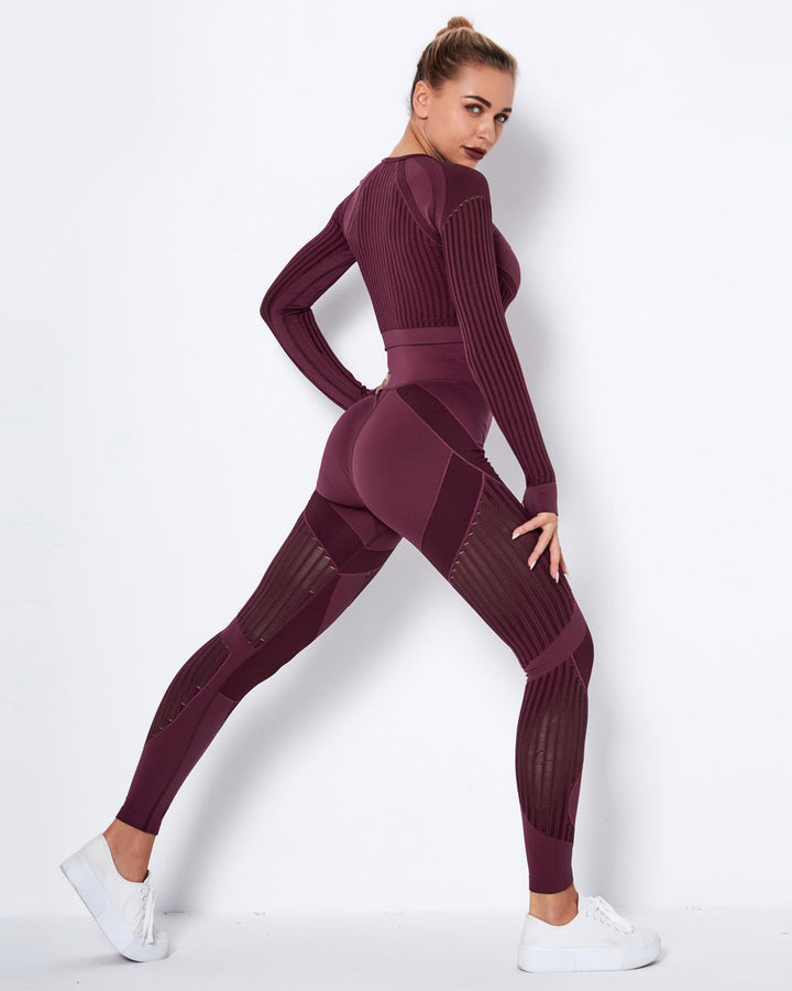 Lorica Long Sleeve - Burgundy