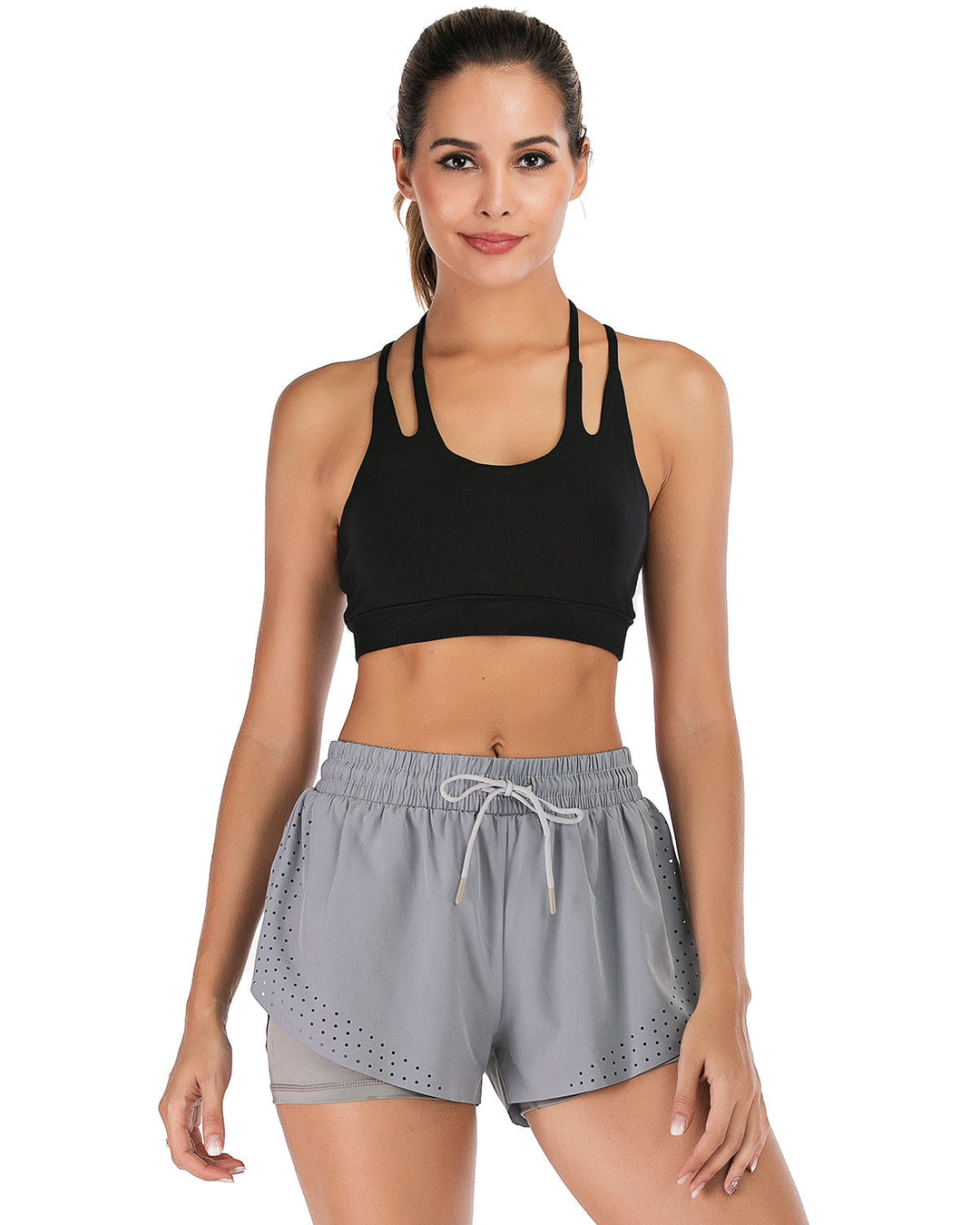 Nadine Shorts - Grey