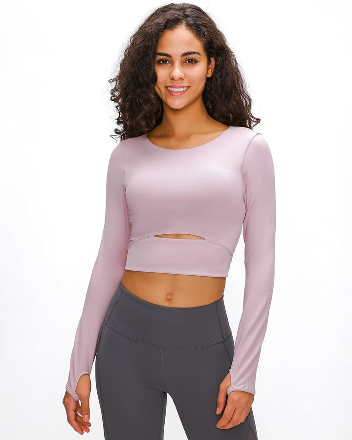 Perrie Crescent Long Sleeve - Purple